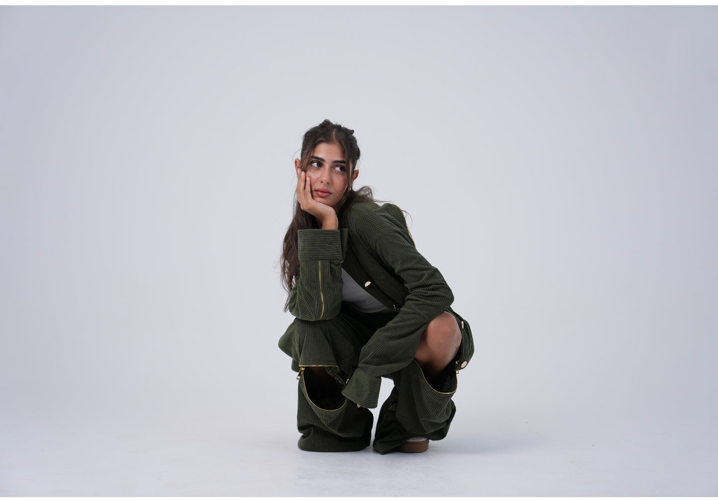 Dual Zip Pants