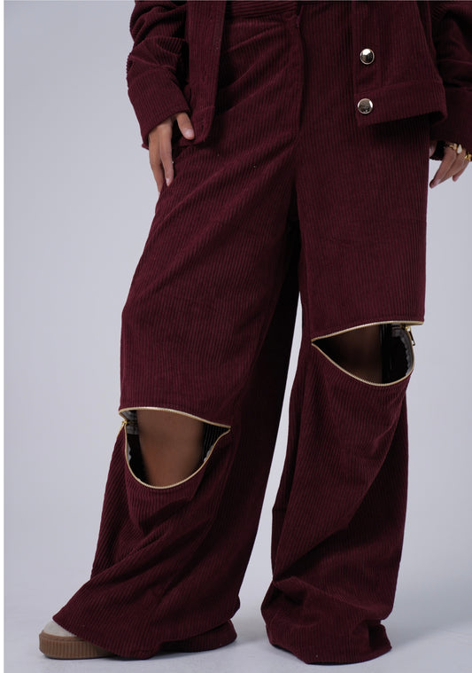 Dual Zip Pants