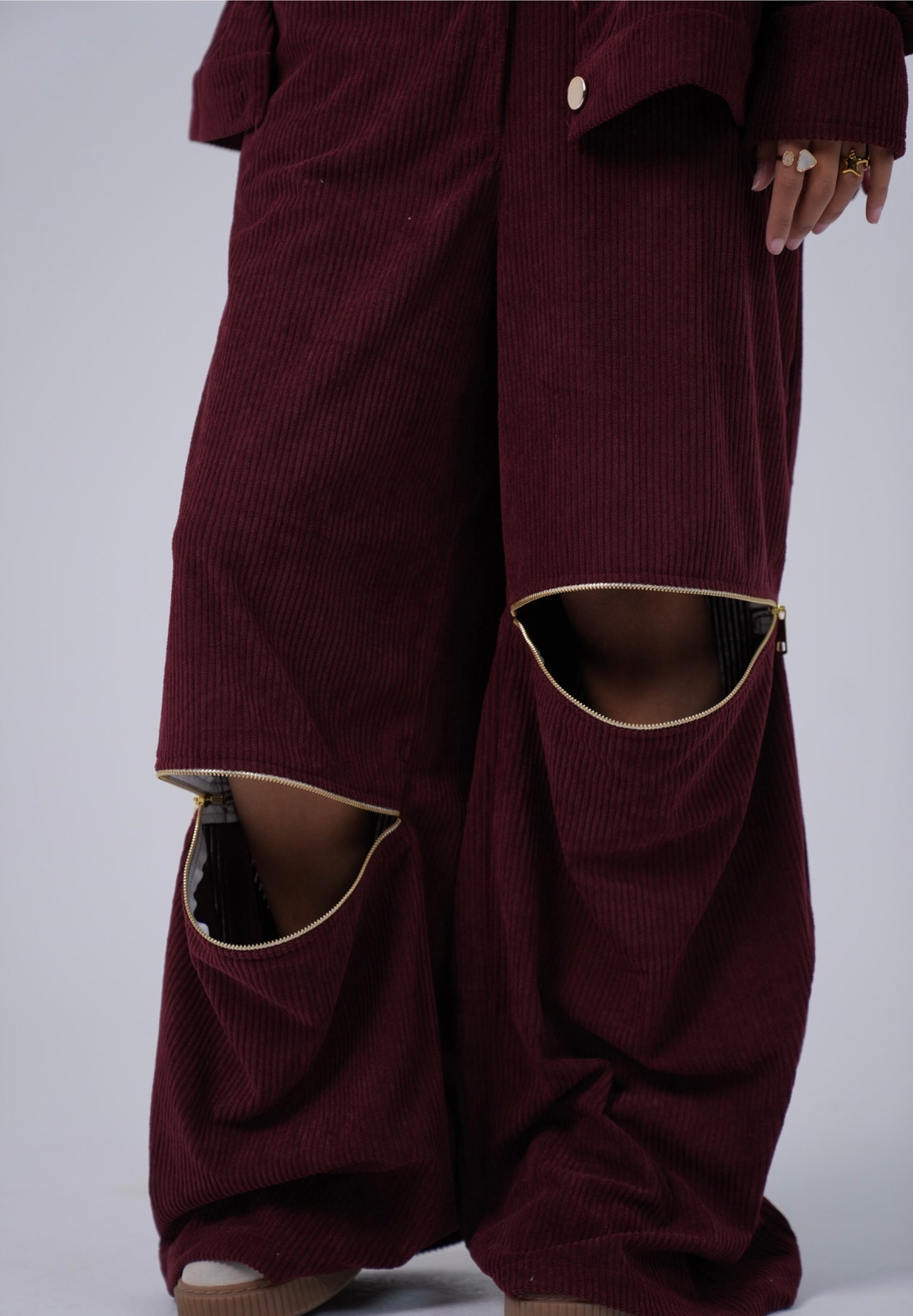 Dual Zip Pants