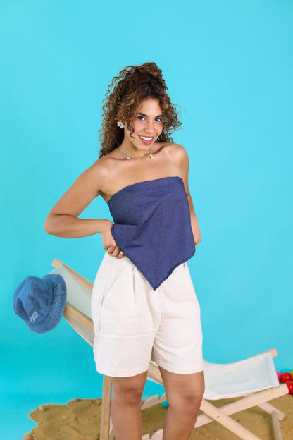 Denim dress