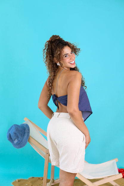 Denim dress