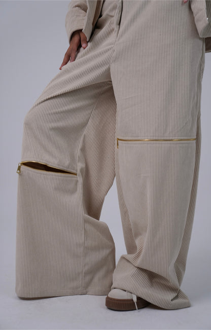 Dual Zip Pants
